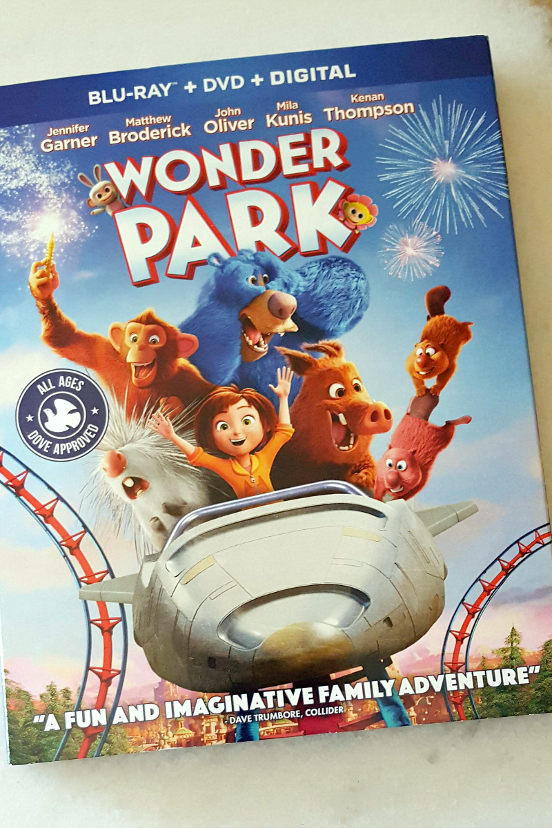 Wonder Park Blu-ray DVD Digital Combo Pack - Jennifer Garner, Matthew Broderick , John Oliver, Mila Kunis, Keenan Thompson