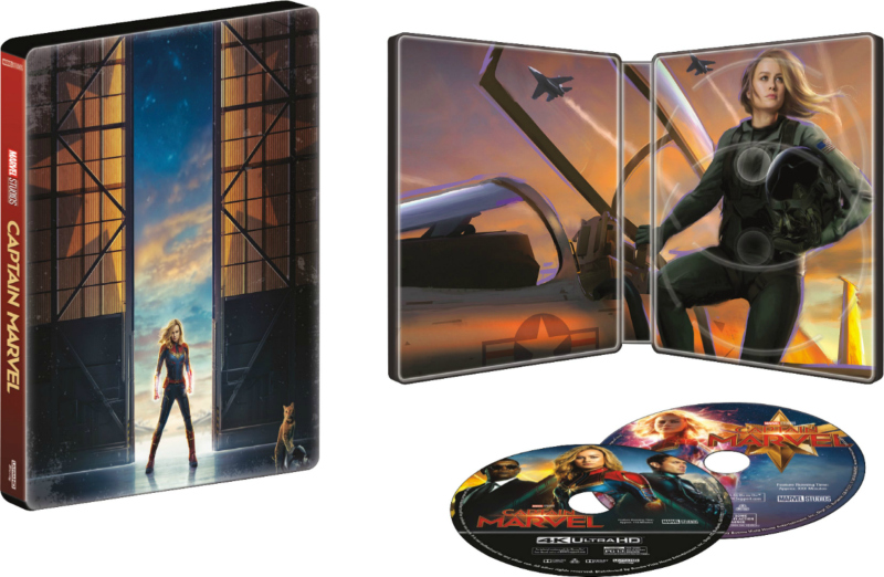 best buy captain marvel steelbook