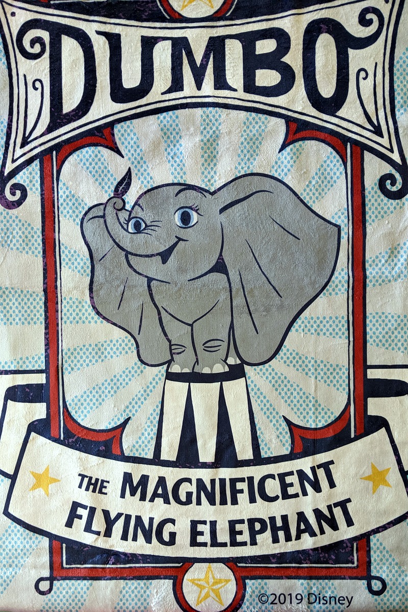 disney dumbo beach towel