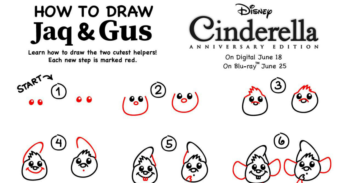 Best How To Draw Jaq From Cinderella in the year 2023 Learn more here 