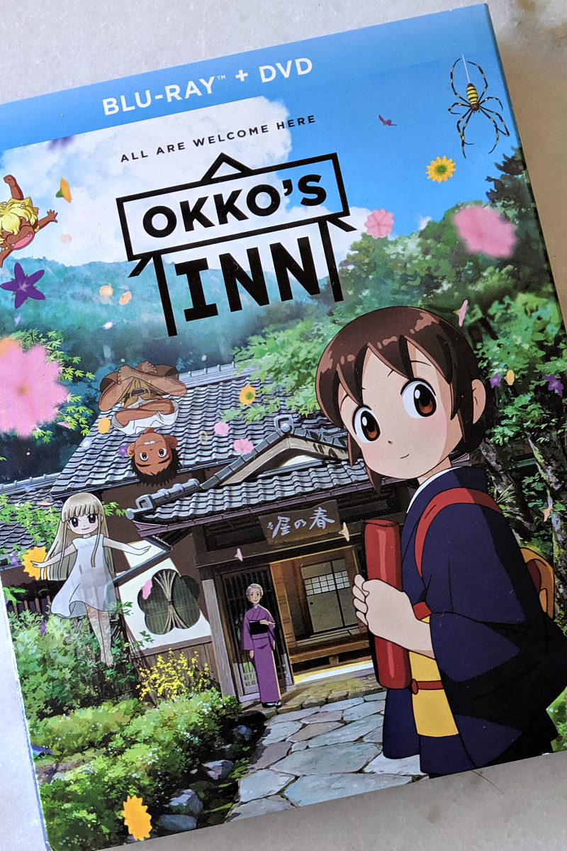 Okkos Inn Anime Movie blu-ray