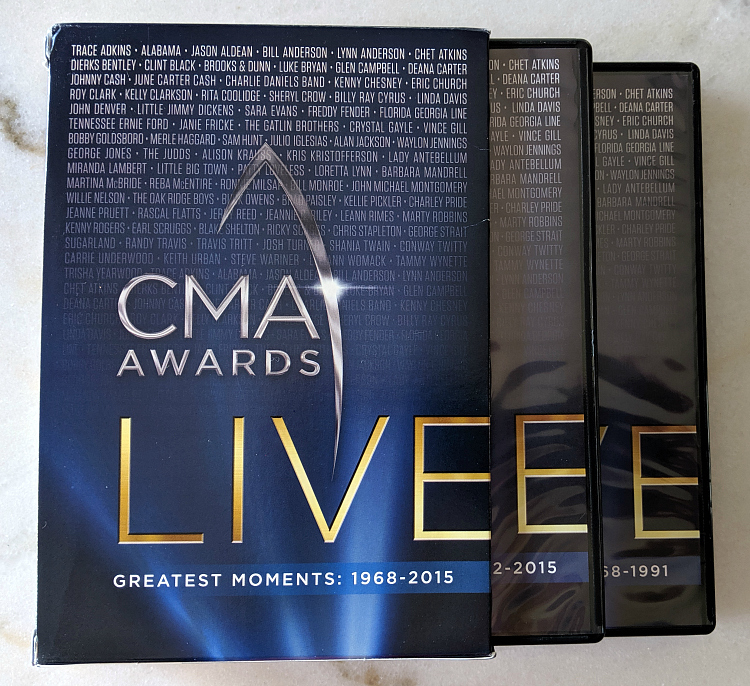 dvd box set cma awards live greatest moments