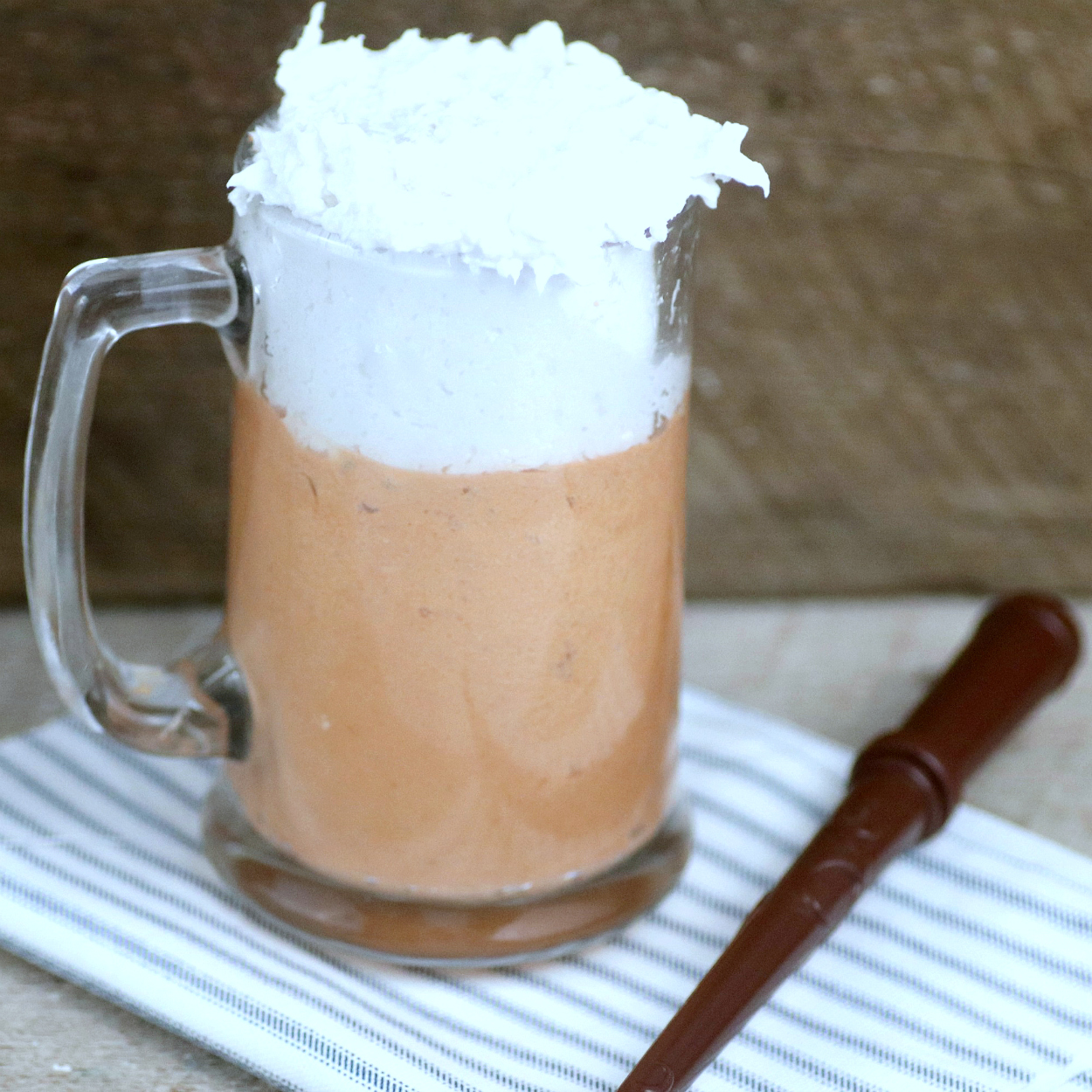 insta butterbeer soap in mug