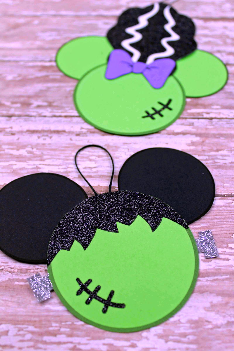 mickey and minnie halloween ornaments