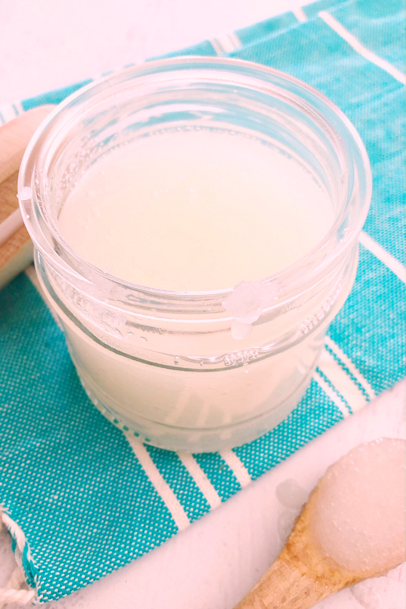 Coconut Salt Scrub Craft #crafts #DIYBeauty