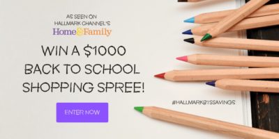 hallmark channel back to school sweepstakes