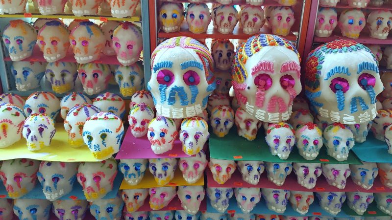 day of the dead sugar skulls