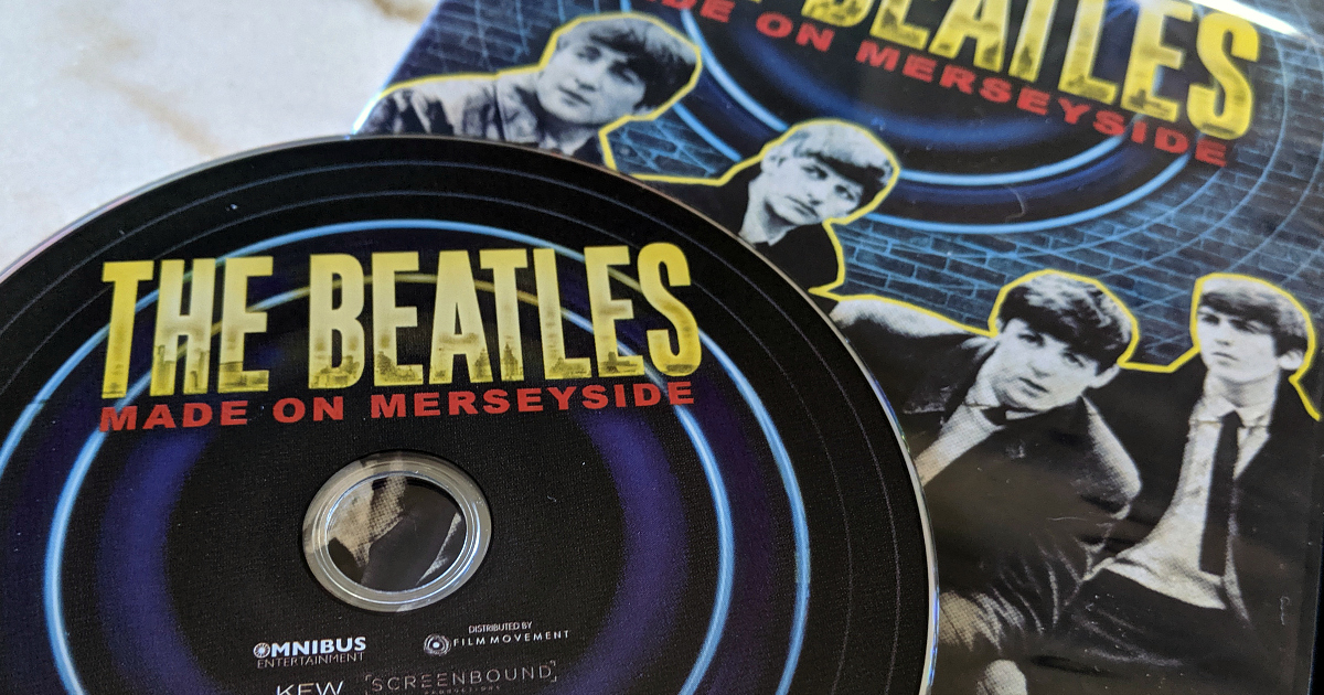 dvd disc the beatles made on merseyside