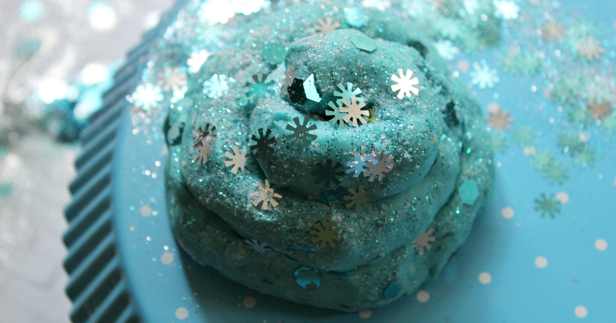 elsa and anna sparkle slime no borax