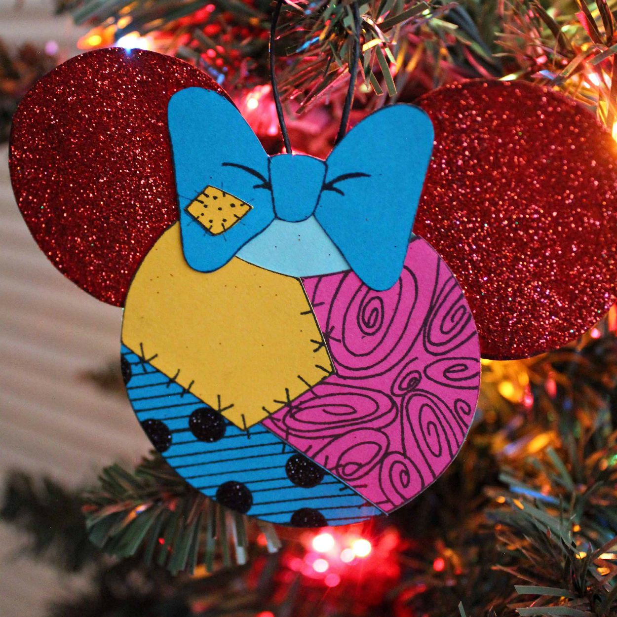 mickey ears sally ornament