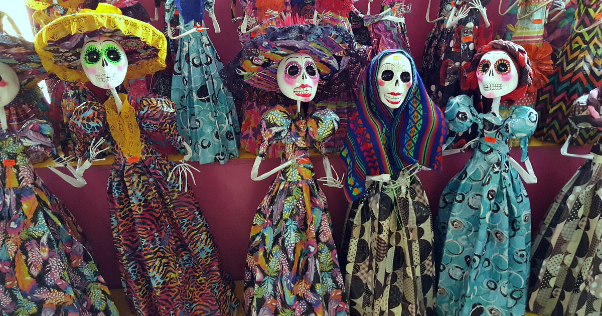 lovely ladies day of the dead decor