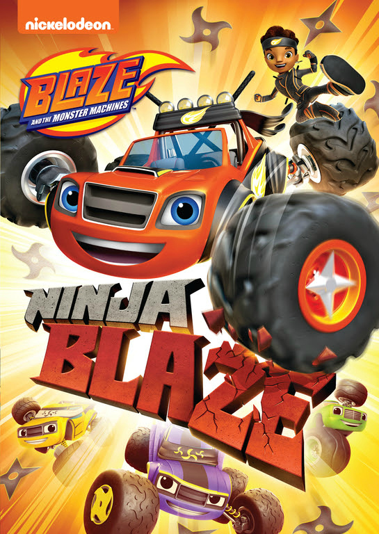 Nick Jr Blaze and The Monster Machines Ninja Blaze DVD