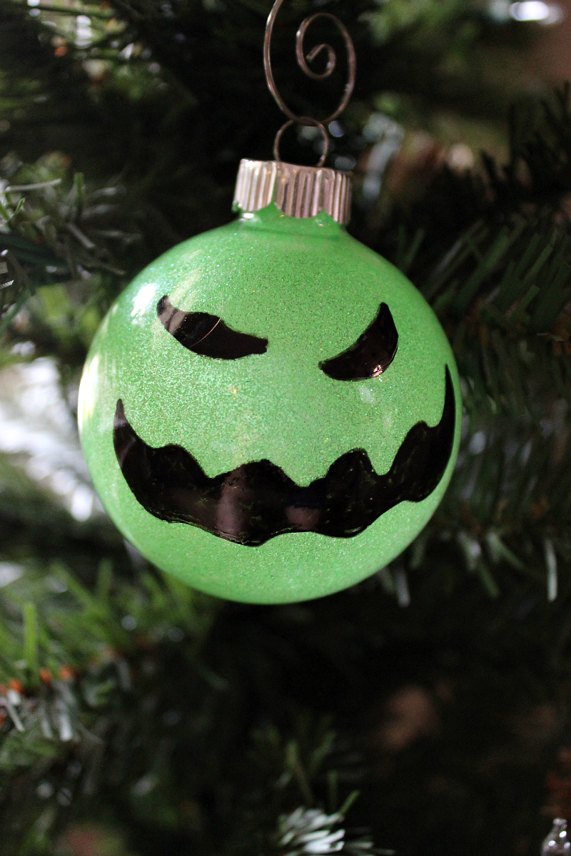 Oogie Boogie Ornament Craft from Nightmare Before Christmas