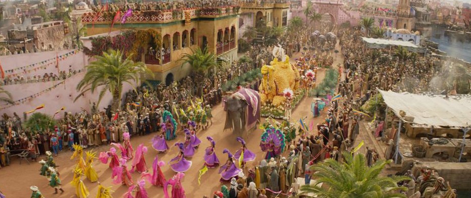 parade in aladdin movie