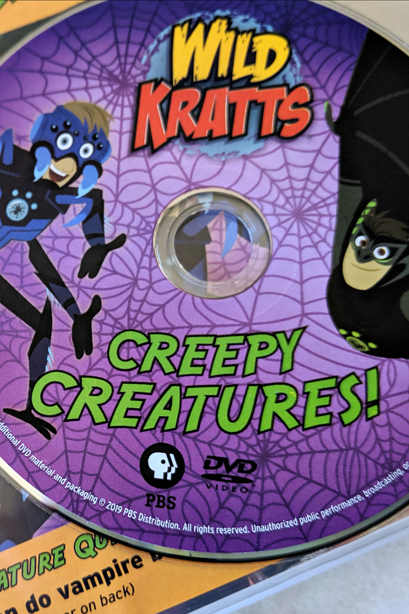 Wild Kratts Halloween DVD Creepy Creatures - Mama Likes This