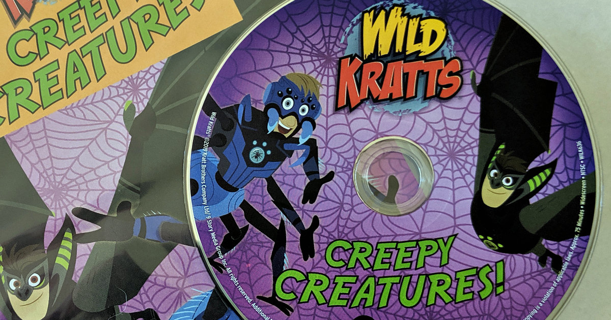 Wild Kratts Halloween DVD Creepy Creatures - Mama Likes This