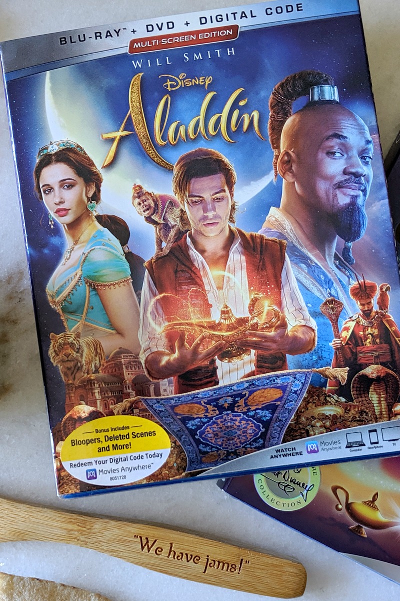 Disney Aladdin Movie Night Live Action and Animated Mama Likes