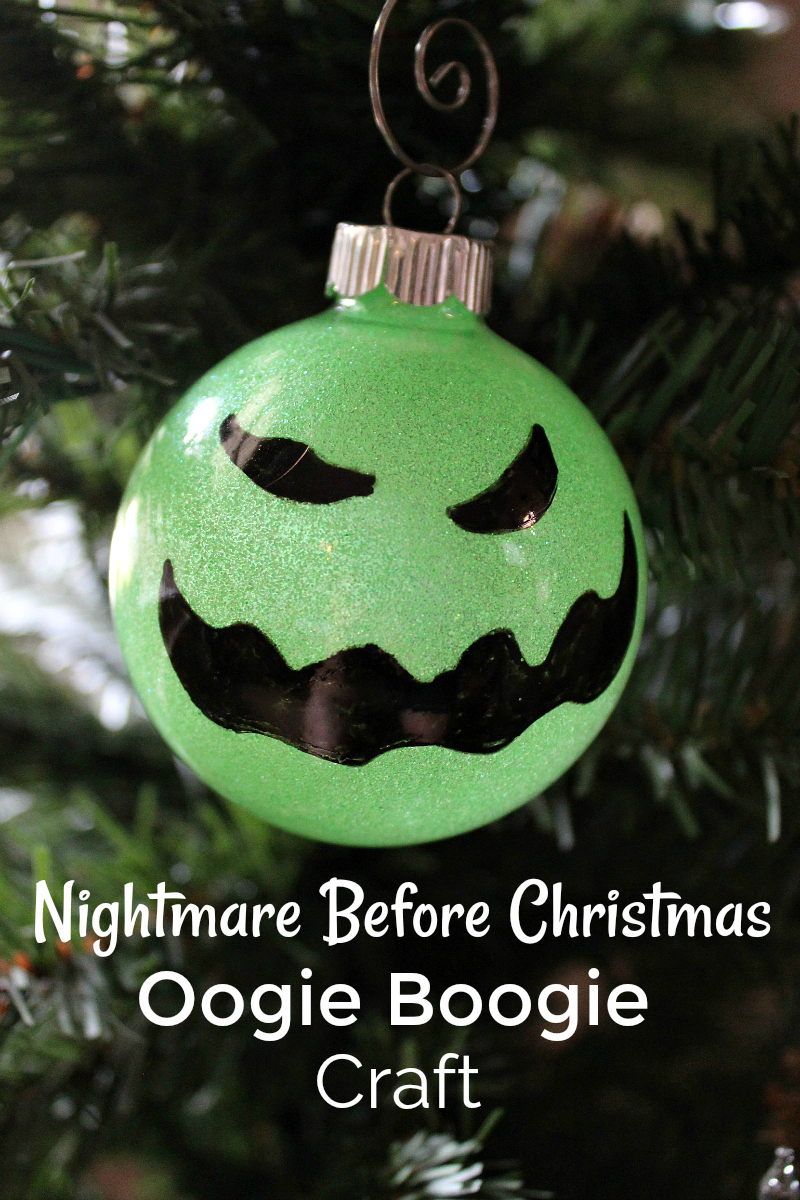 pin diy oogie boogie ornament craft on christmas tree