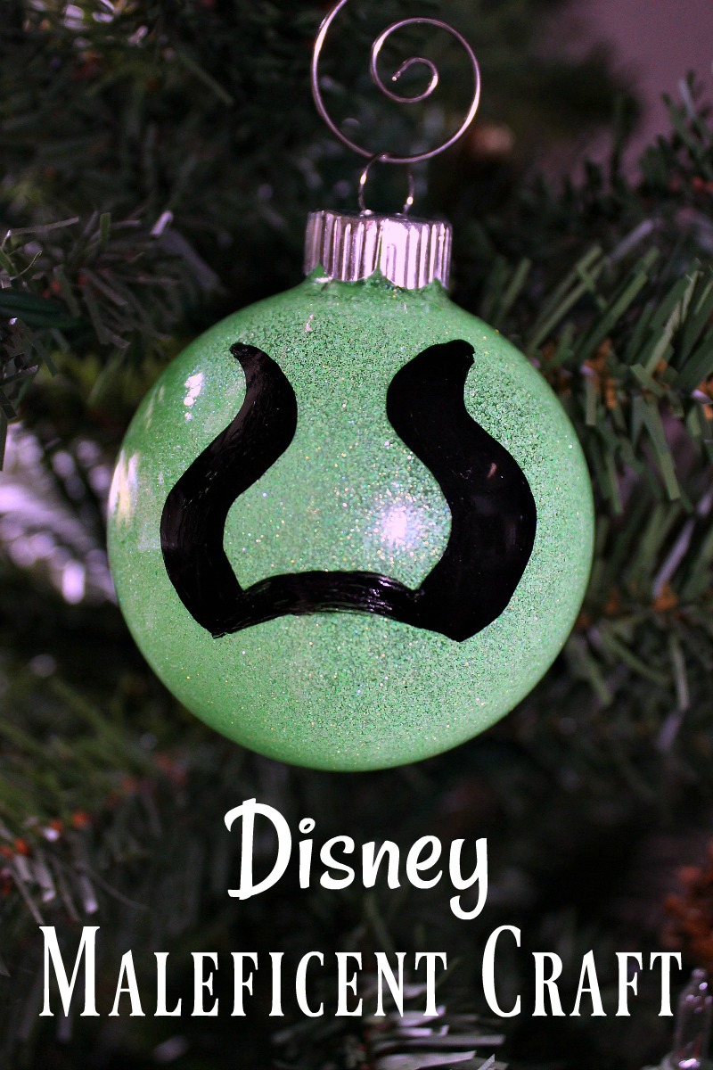 pin maleficent christmas craft ornament