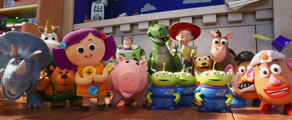 toy story characters posing