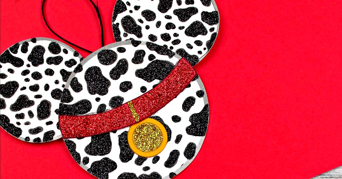 disney dalmatian ornament printable craft