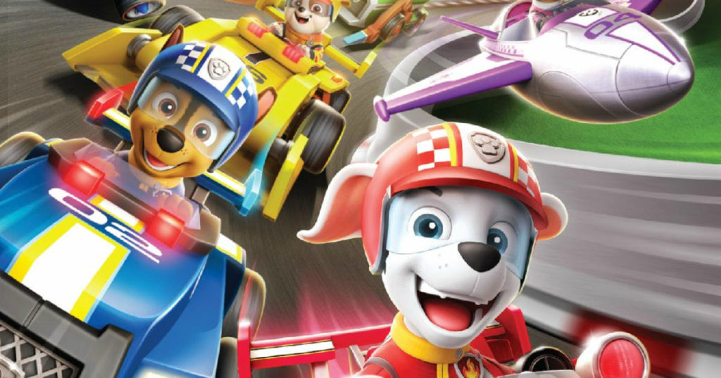 paw patrol rider car