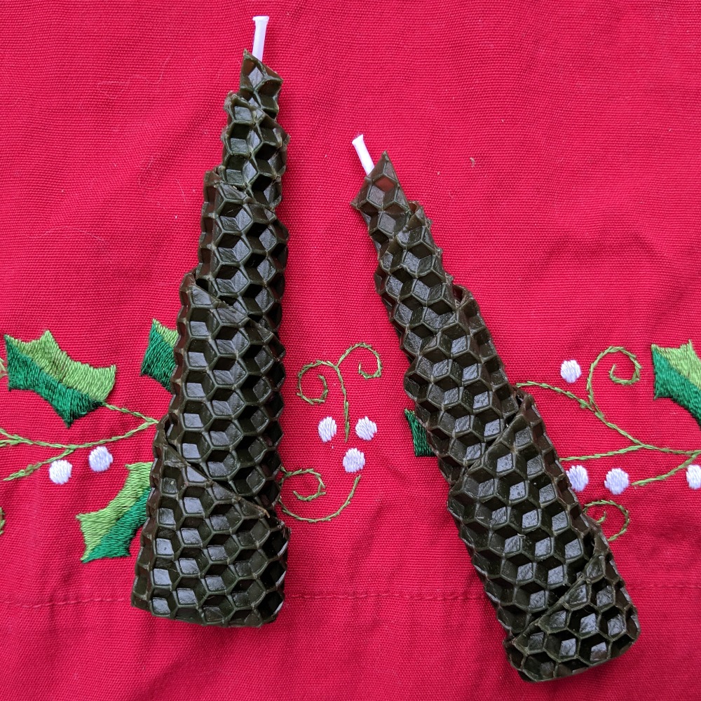 insta christmas tree candles for holidays