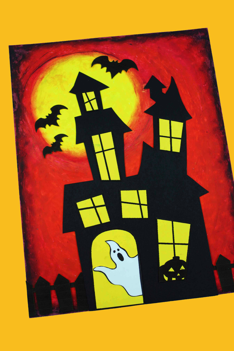 DIY Printable Haunted House Craft Mama Likes This