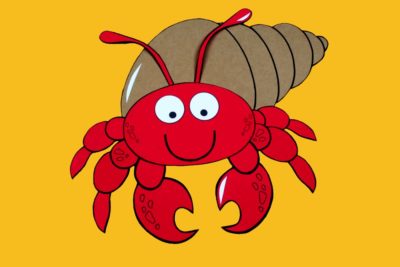 Free Printable Hermit Crab Craft - Mama Likes This