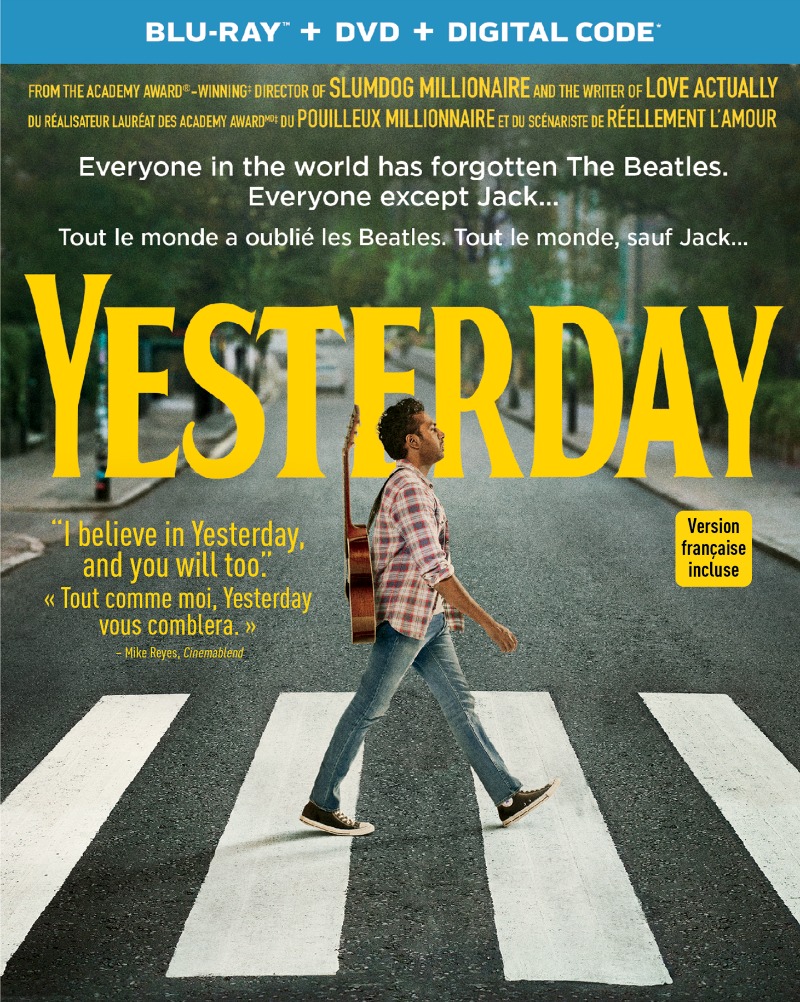 Beatles Inspired Yesterday Movie Blu-ray DVD Combo #YesterdayMovie #TheBeatles #Beatles #Movie #DVD