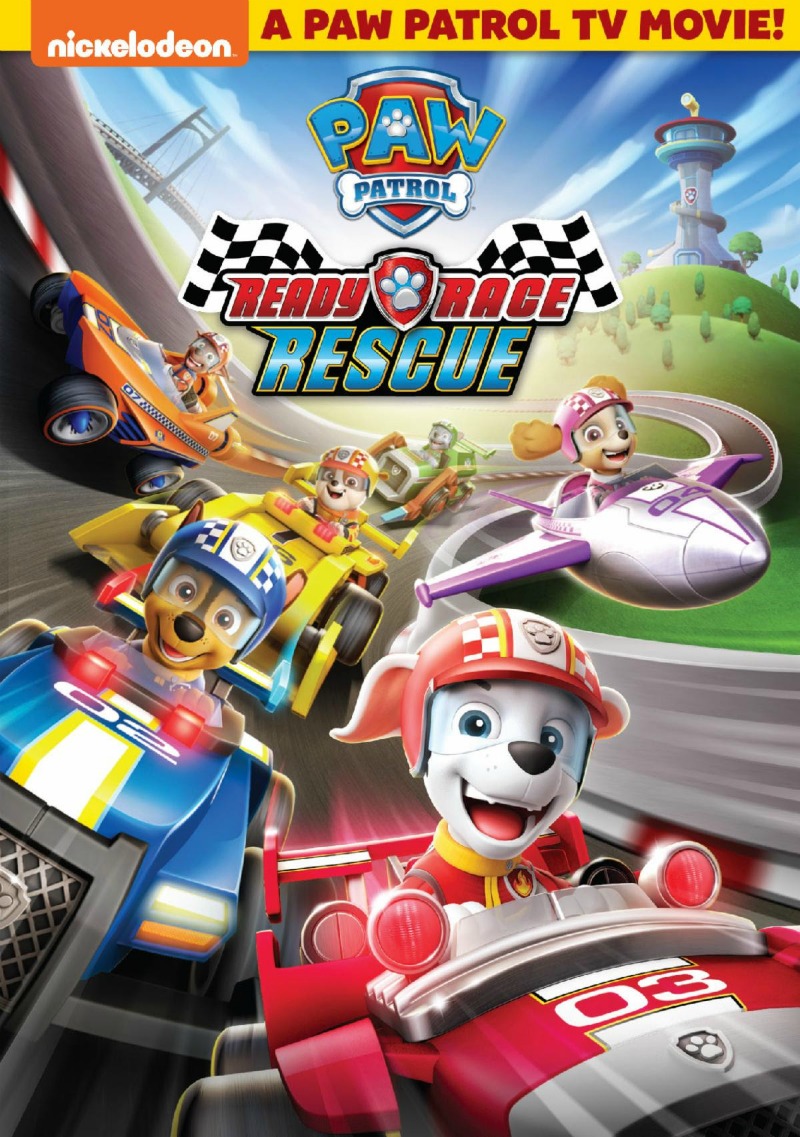 Paw Patrol Movie on DVD - Ready Race Rescue