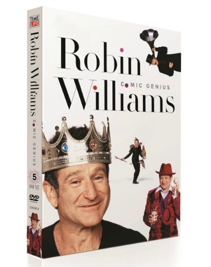 Robin Williams Comic Genius 5 Disc DVD Box Set #RobinWilliams