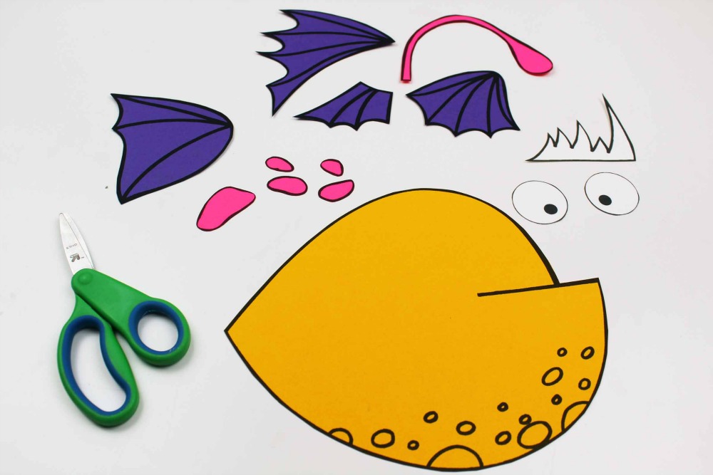 supplies for angler fish craft