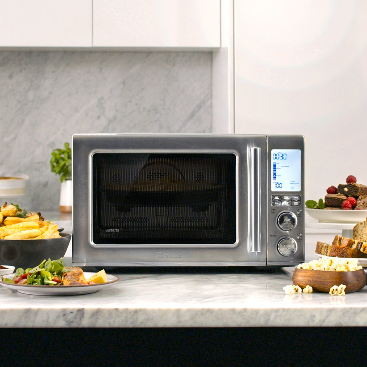 #ad Yes, I want to #WaveHello to the Breville Combi Wave 3-in-1 Microwave @BestBuy @Breville #CombiWave 