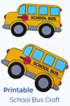 Free Printable School Bus Craft - Mama Likes This