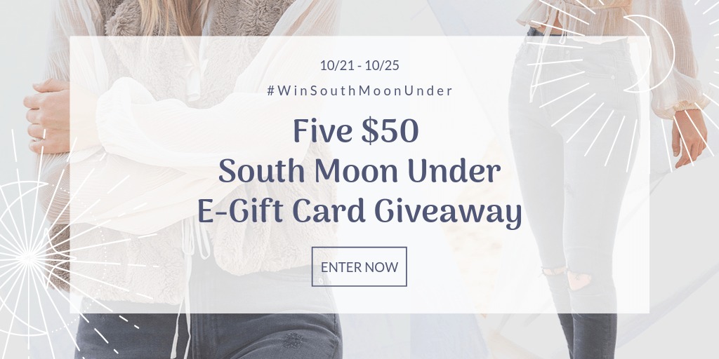 South Moon Under Gift Card Giveaway