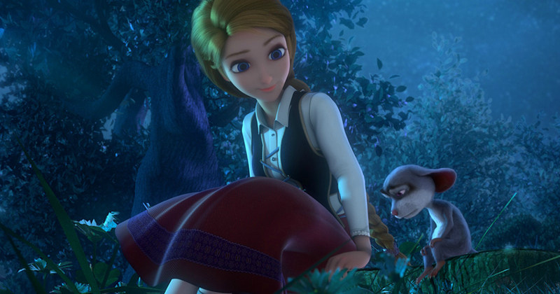 scene from cinderella and the secret prince movie