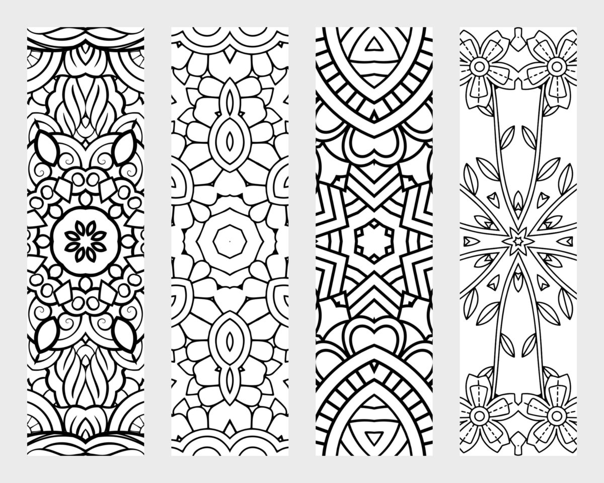 Flowers Coloring Pages Free 18 Free Printable Bookmarks To Color Kids Printable Coloring