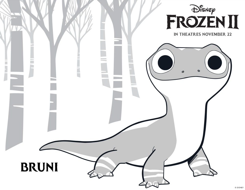 free printable disney frozen bruni coloring page mama likes this