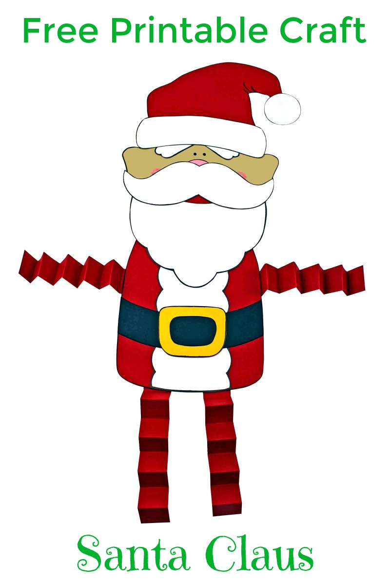 pin fun santa craft