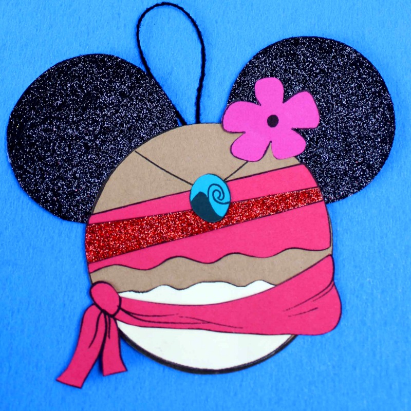  disney moana ornament craft