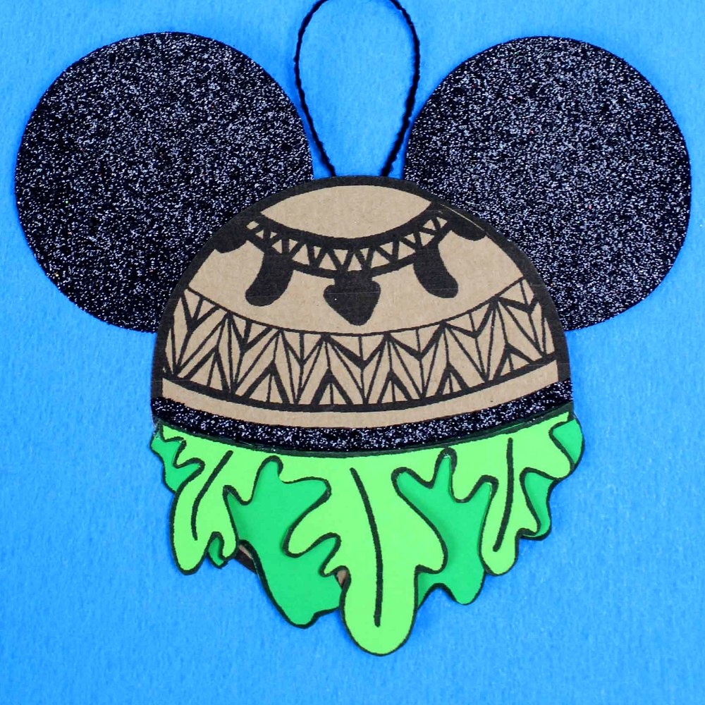 moana maui ornament craft