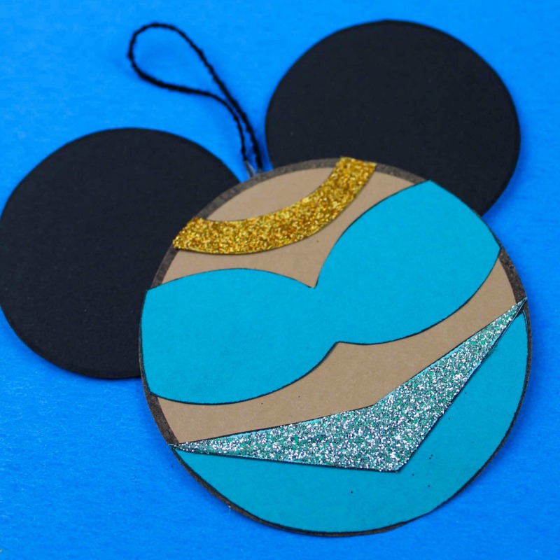 printable princess jasmine ornament craft