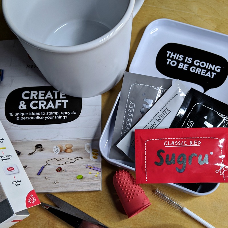 supplies for sugru mug craft