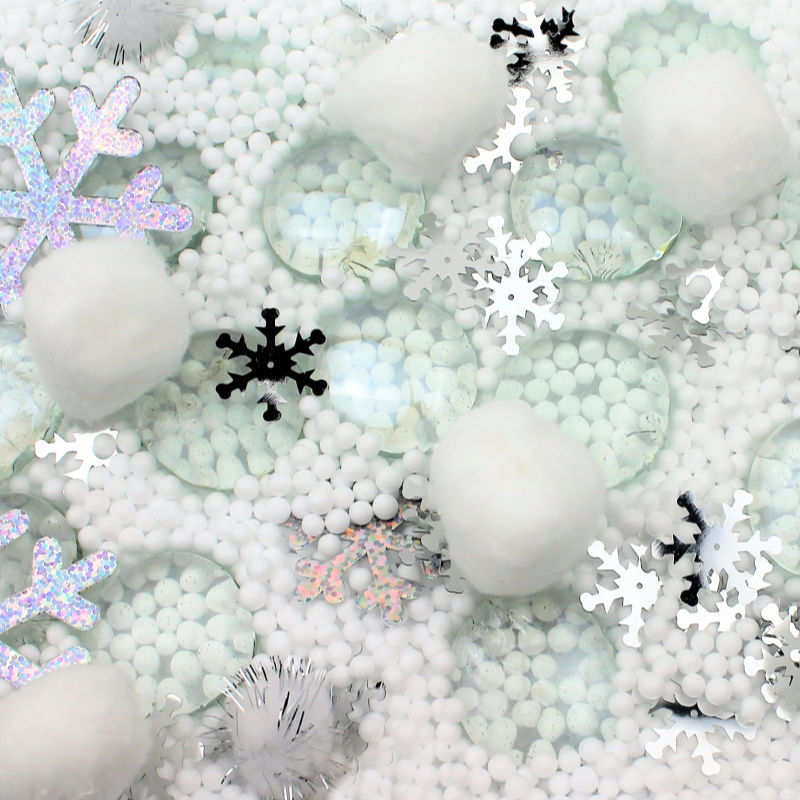 insta winter sensory bin