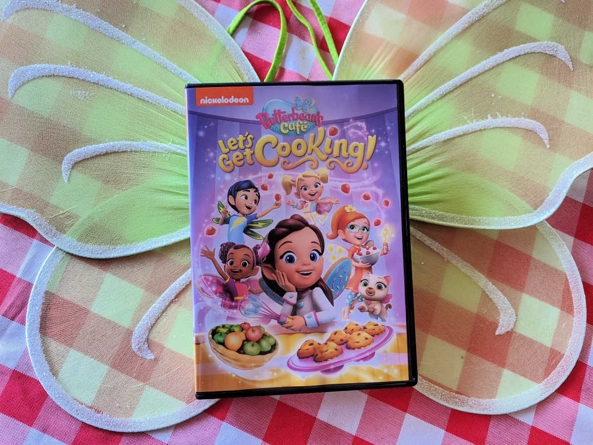 fairy wings and cooking dvd