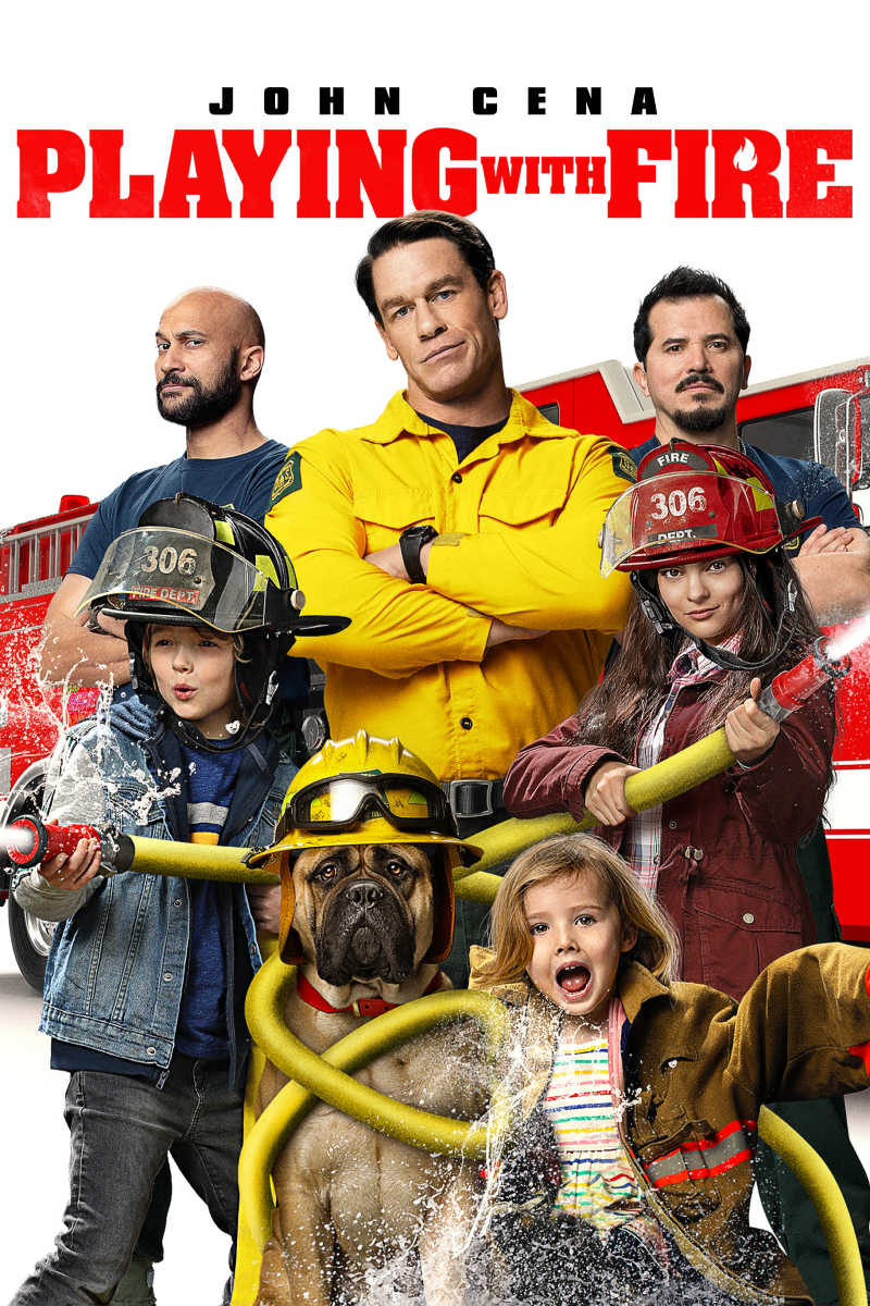 ad: When it is time for family movie night, choose Playing with Fire for a whole lot of laughs and heart warming moments, too. The family friendly firefighter