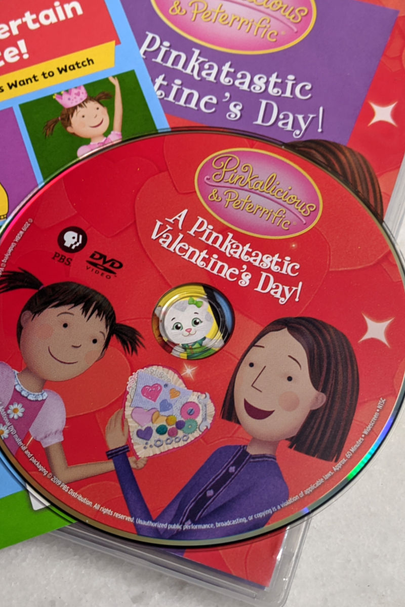 Pinkalicious & Peterrific: Pinktastic Valentine's Day DVD - It's time for Pinkalicious & Peterrific to have some Valentine's Day fun, since there is a brand new PBS Kids Pinktastic Valentine DVD. 