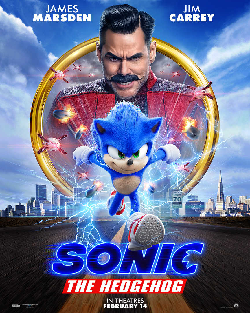 sonic movie poster