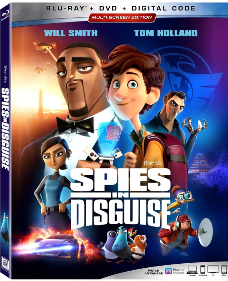 spies in disguise blu-ray dvd